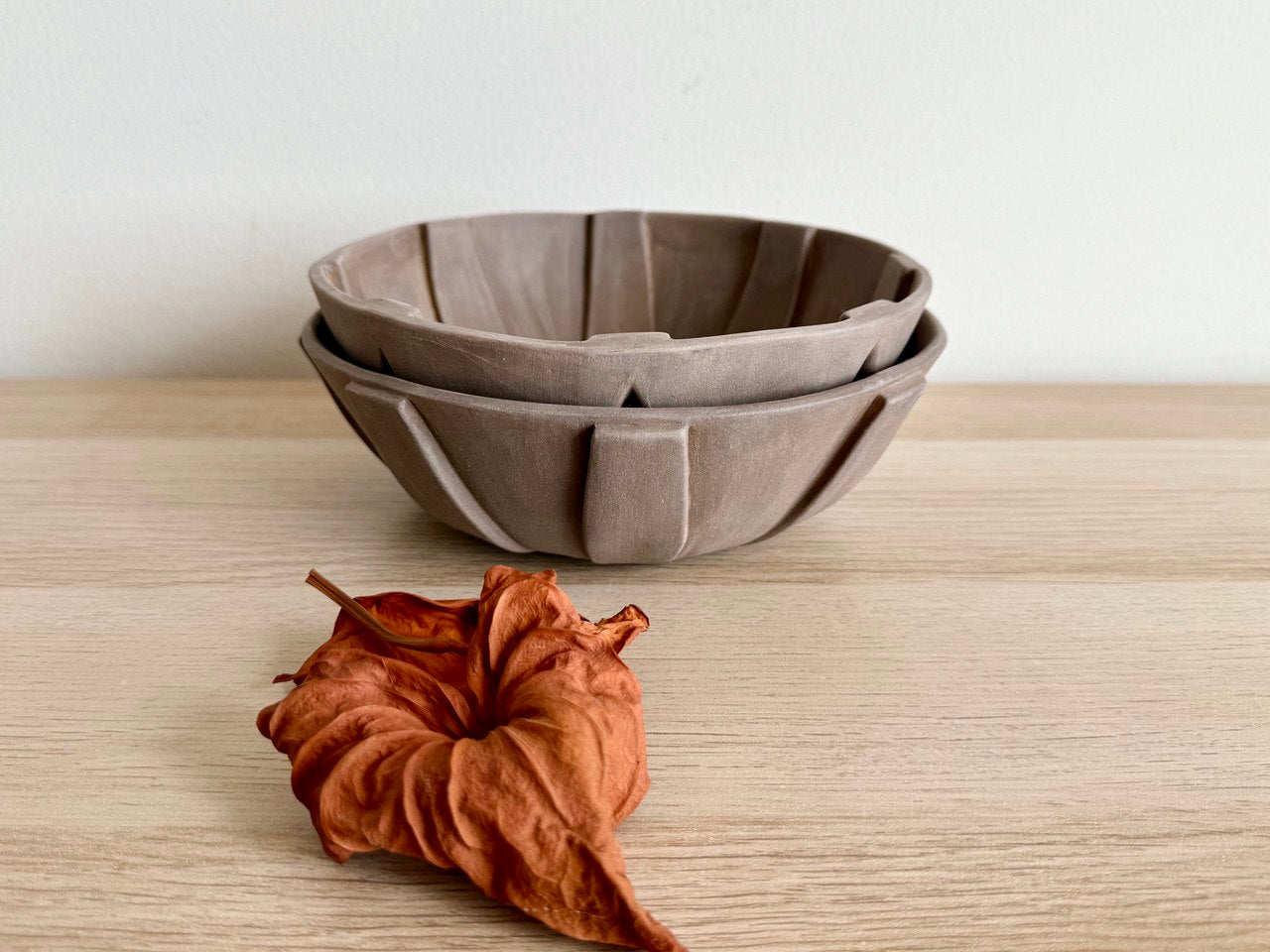 Set of 2 Cut & Fold Bowl Templates (No: 21)