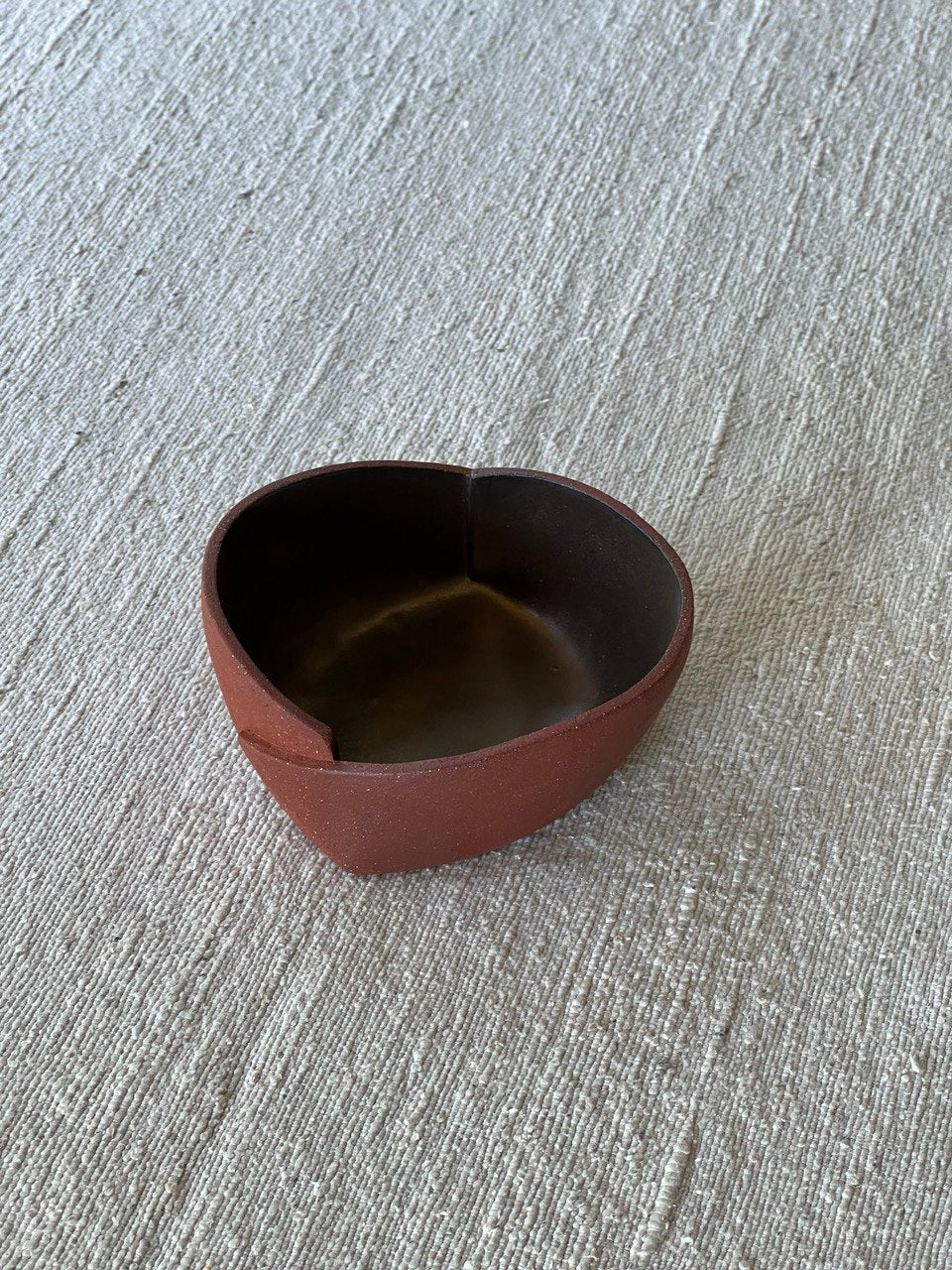 Small Gold and Red Bowl