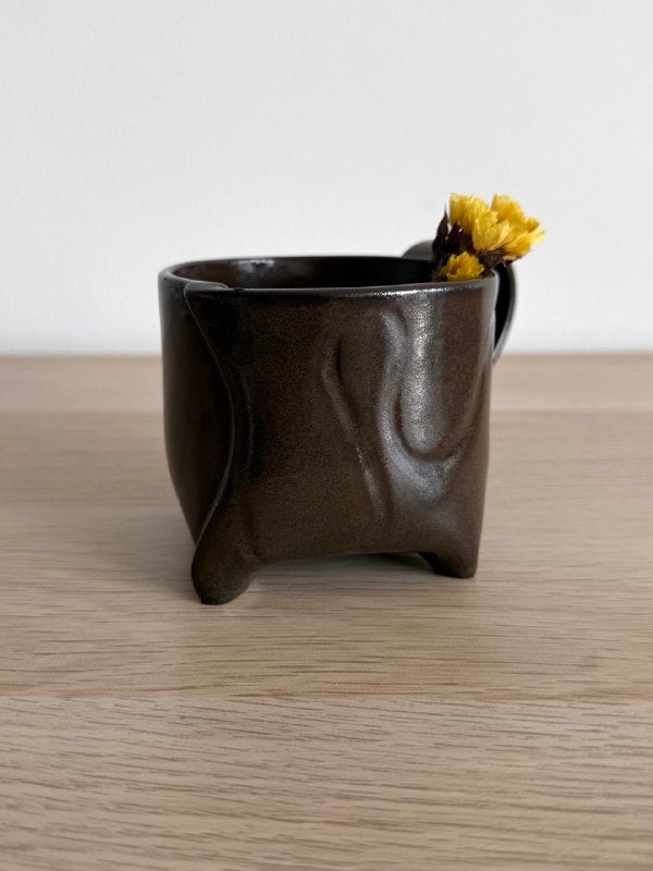 Metallic Wavy Mug | 8oz