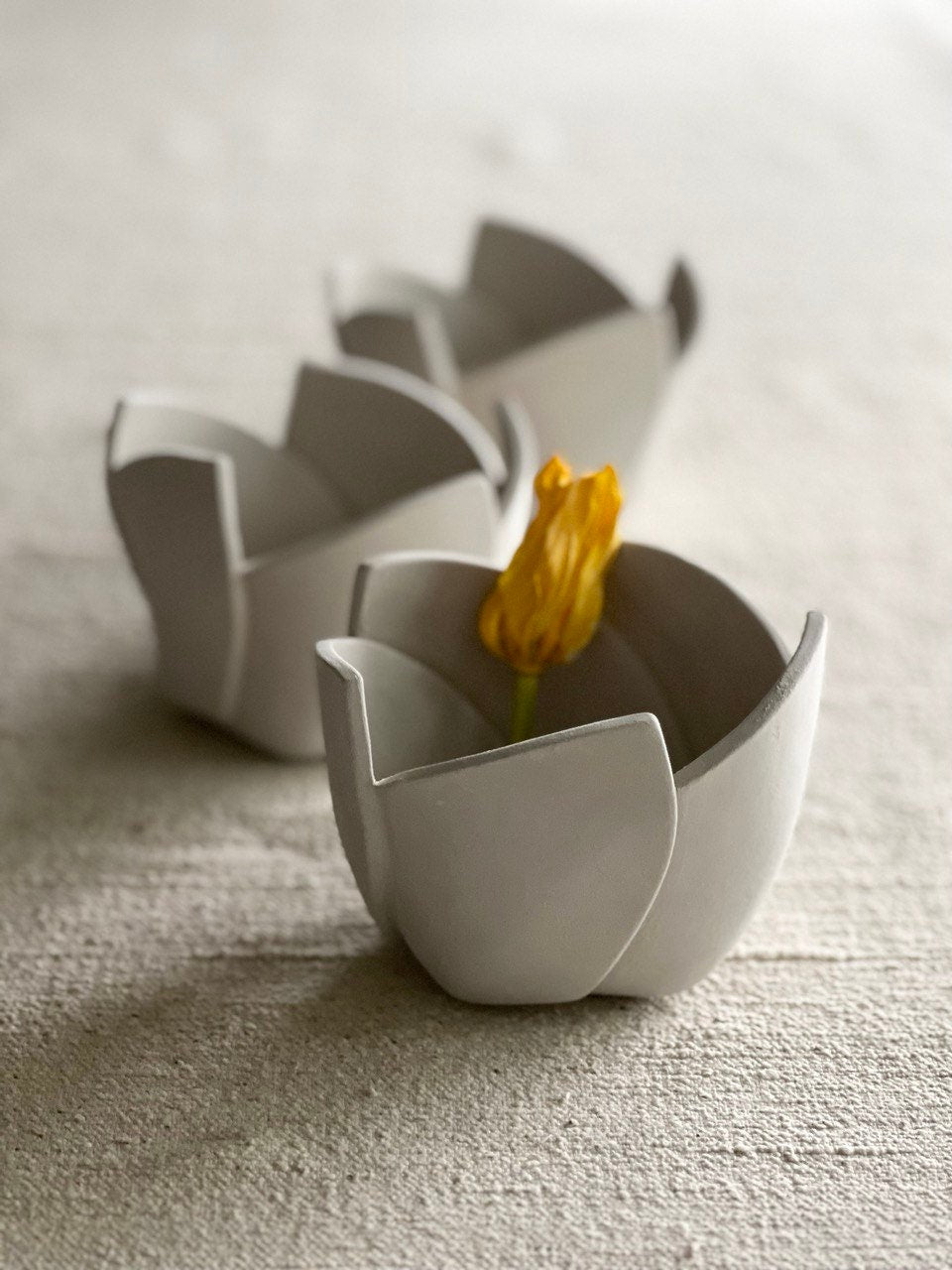 Ceramic Tutorial Video - Step by Step Guide on How to Make a Cut and Fold Tulip Planter